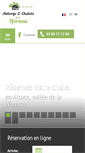 Mobile Screenshot of alsace-chalets.fr